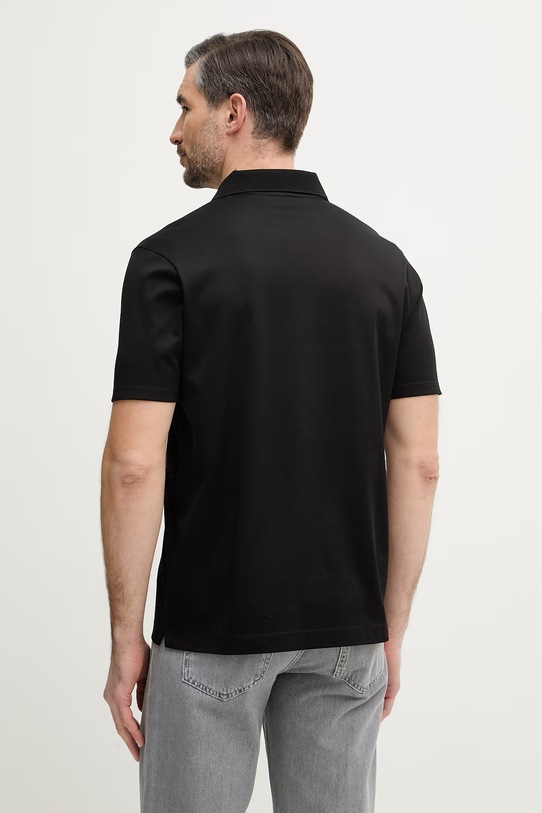 Odzież Paul&Shark polo bawełniane 26411265 czarny