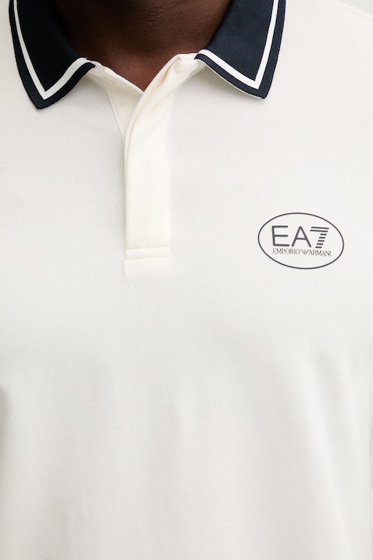 EA7 Emporio Armani polo męskie AF13511.7M001538 beżowy