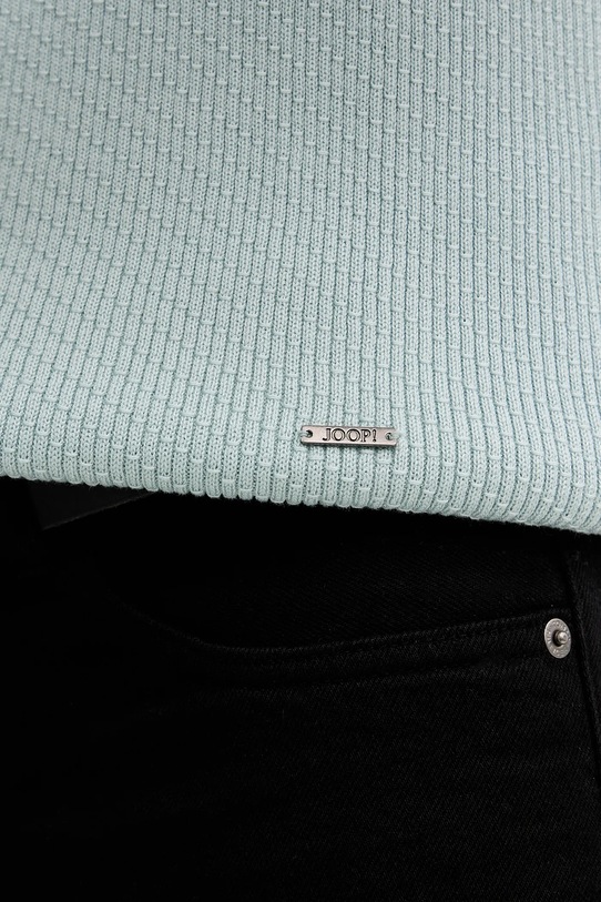 Joop! polo bawełniane 30100013 turkusowy