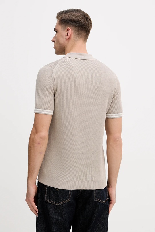 Odzież Joop! polo bawełniane 30100018 brązowy