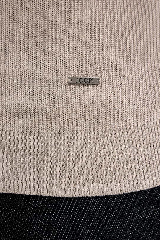 Joop! polo bawełniane 30100018 brązowy