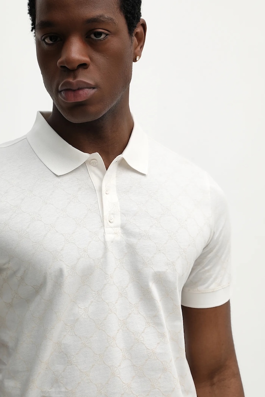 Bavlnené polo tričko Joop! béžová 30100496