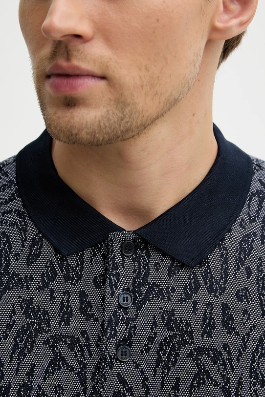 Joop! t-shirt bawełniany 30100500 granatowy