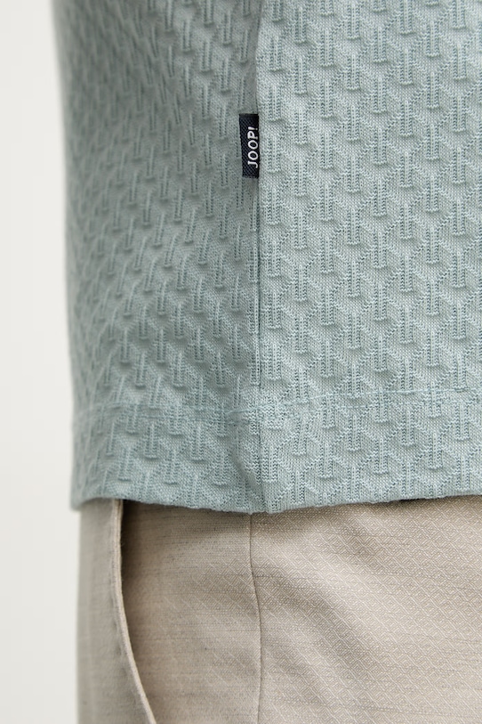 Joop! polo bawełniane 30100501 turkusowy