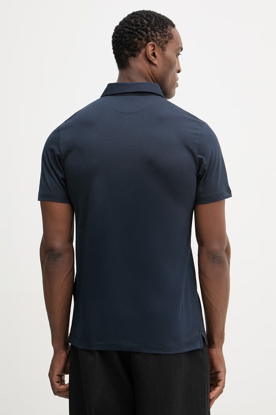 Oblečenie Bavlnené polo tričko Hackett London HM5600098 tmavomodrá