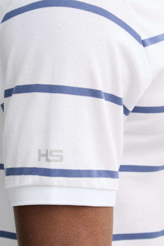 Polo tričko Hackett London biela HM5600117