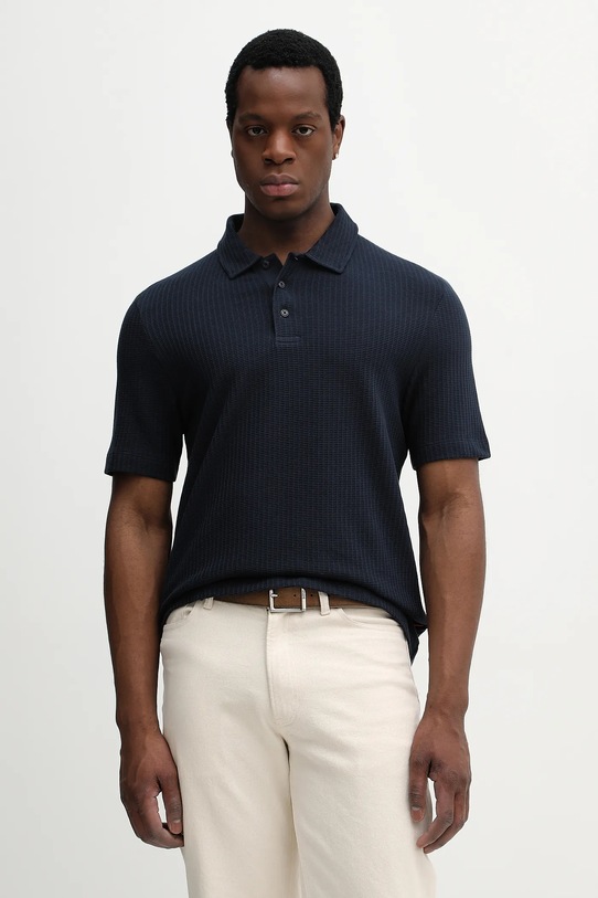 Joop! polo bawełniane bawełna granatowy 30100518