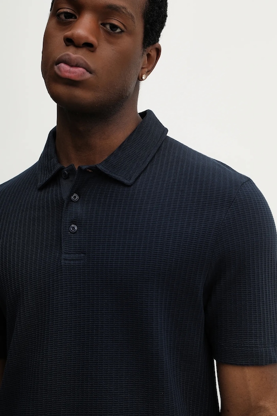 Joop! polo bawełniane granatowy 30100518