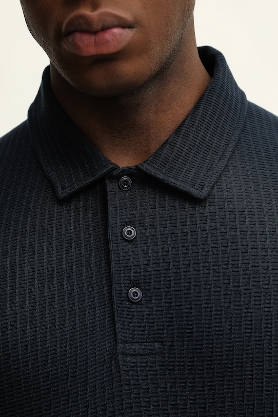 Joop! polo bawełniane 30100518 granatowy