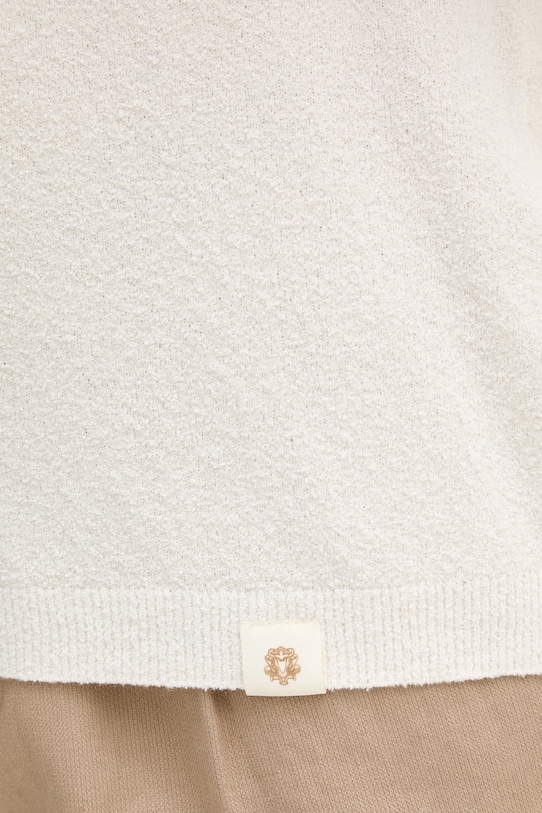 Mos Mosh πόλο ανδρικό με βαμβάκι Kyle 506910 μπεζ