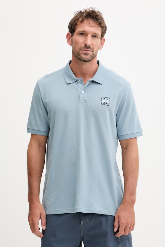 Helly Hansen polo męskie bawełniane MESSINA niebieski 54540