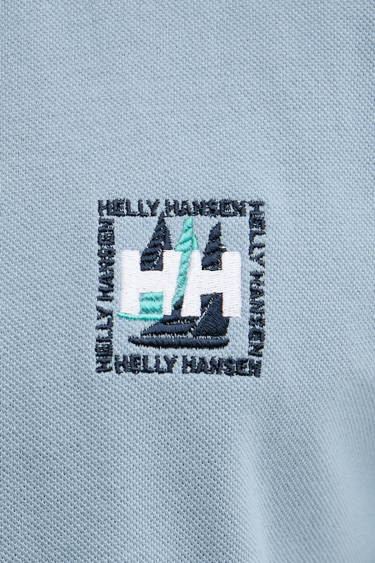 Helly Hansen polo męskie bawełniane MESSINA 54540 niebieski