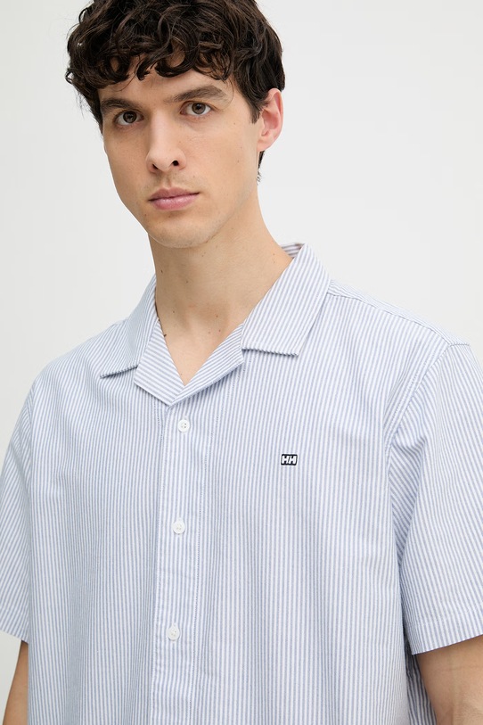 Helly Hansen koszula męska bawełniana SHORE niebieski 54550