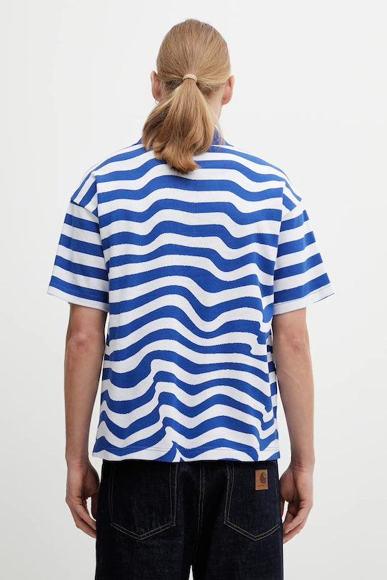 Oblečení Bavlněné polo tričko Napapijri Napapijri x Martine Rose NP0A4HG9L651 modrá