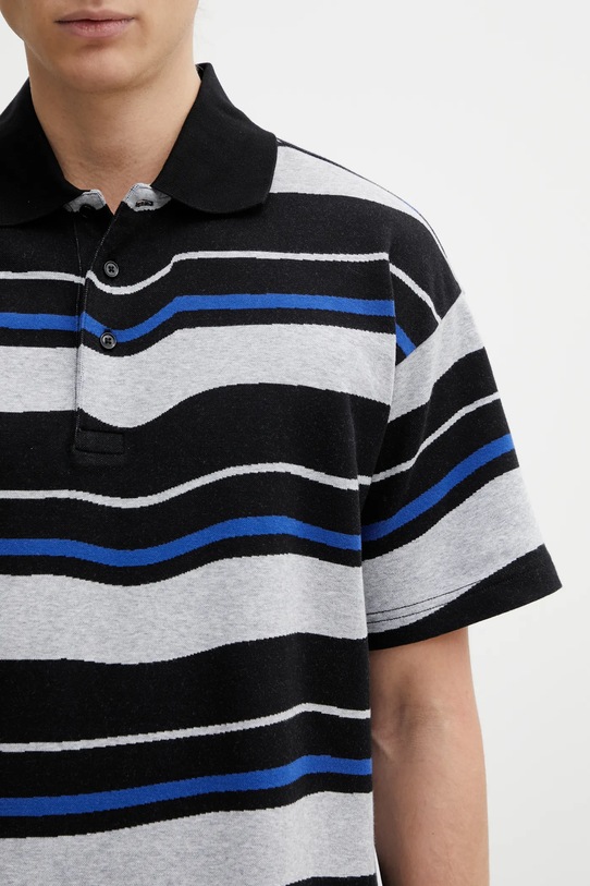 Napapijri polo bawełniane Napapijri x Martine Rose czarny NP0A4HG9L671