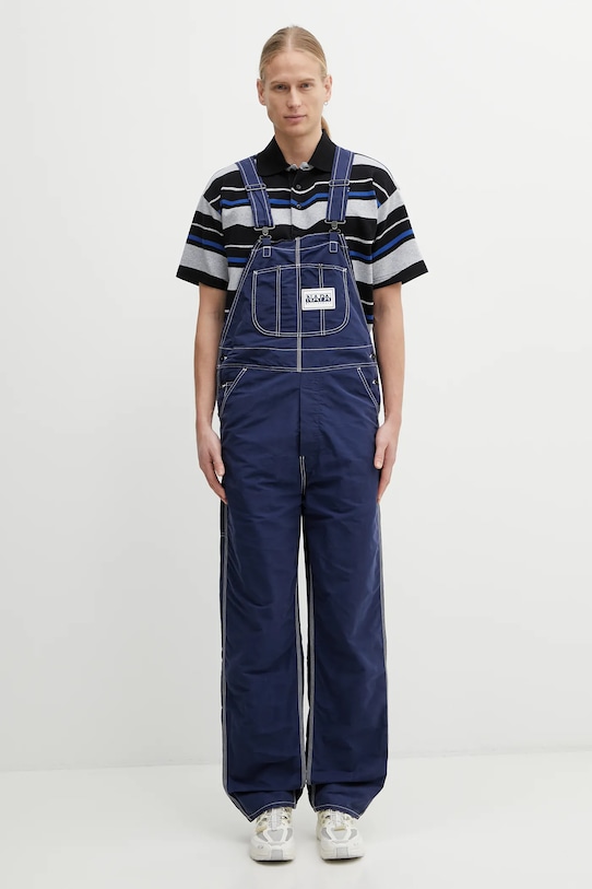 Napapijri polo bawełniane Napapijri x Martine Rose NP0A4HG9L671 czarny