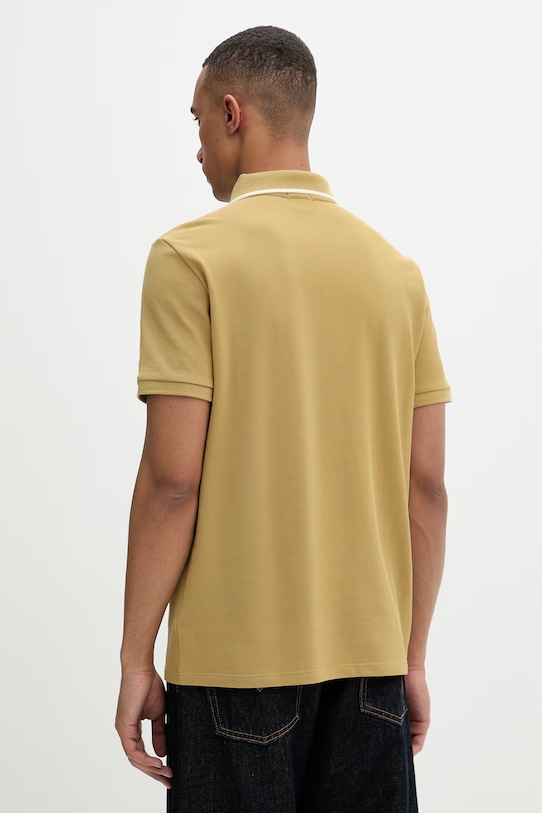 Îmbrăcăminte Calvin Klein polo pentru bărbați, din bumbac LV04LF214G bej