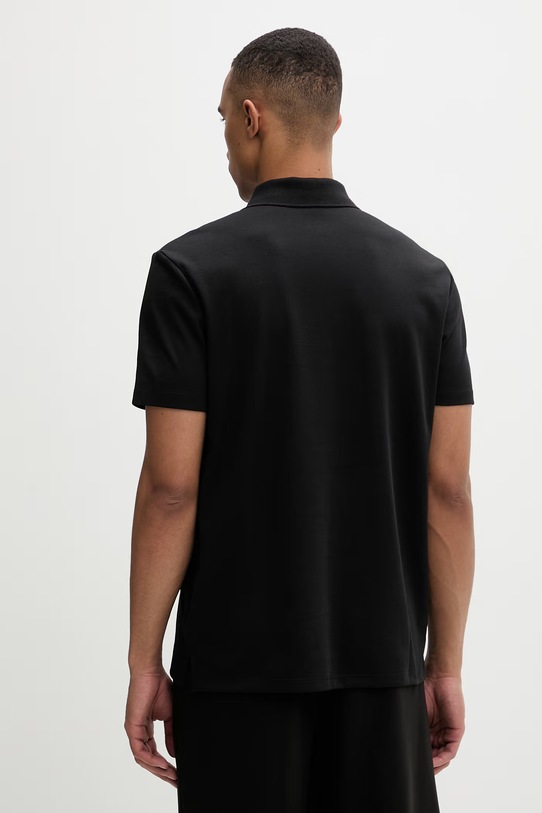 Oblečení Calvin Klein polo pánské s bavlnou LV04LF208G černá