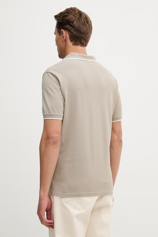 Oblečenie Bavlnené polo tričko Emporio Armani EM005852.AF12955 béžová