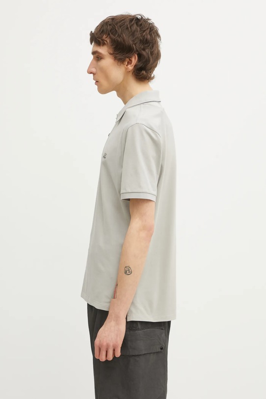 C.P. Company polo 20CMPL722A005263W szary SS26