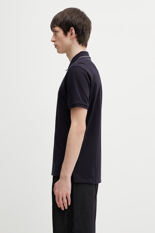 C.P. Company polo RCCMPL722A005263W granatowy SS26