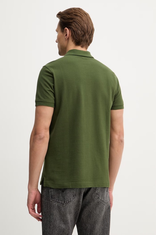 Odzież United Colors of Benetton polo bawełniane 3089J3179. zielony