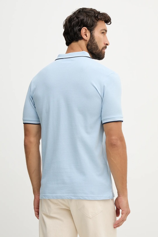 Odzież Lindbergh polo bawełniane 30.404010 niebieski