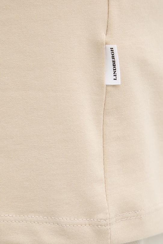Lindbergh polo męskie bawełniane z elastanem 30.404036A beżowy