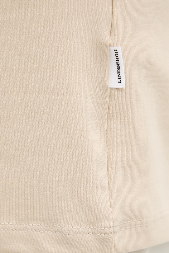 Lindbergh polo męskie bawełniane z elastanem 30.404036A beżowy