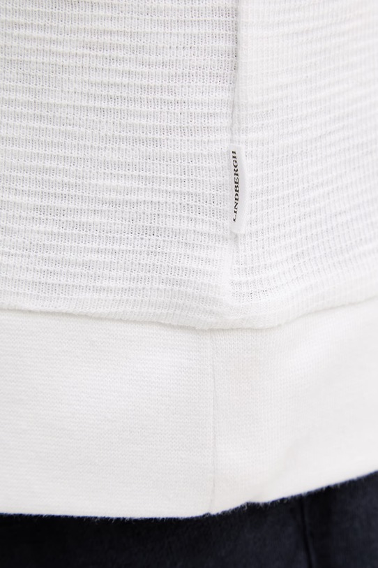 Lindbergh polo męskie bawełniane 30.404267 biały