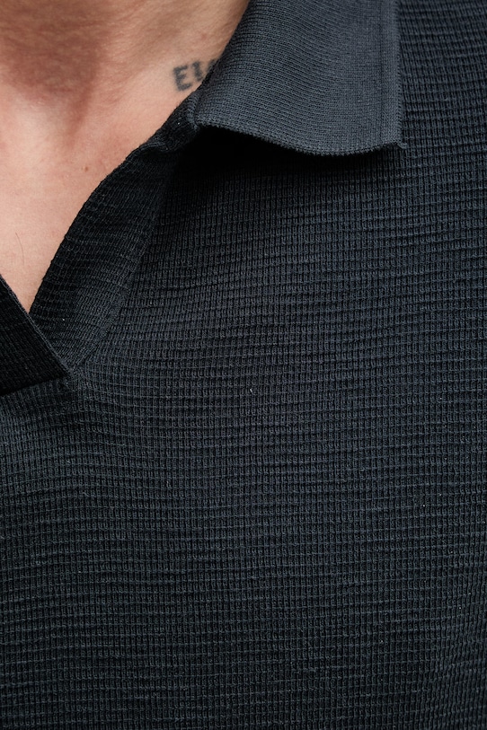 Lindbergh polo męskie bawełniane 30.404267 granatowy