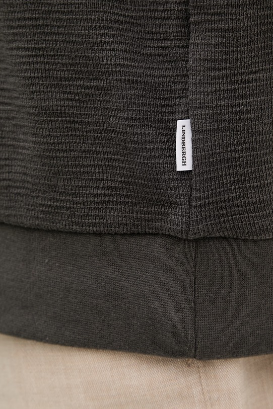 Lindbergh polo męskie bawełniane 30.404267 brązowy