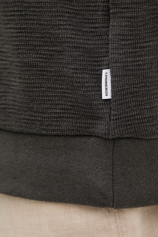 Lindbergh polo męskie bawełniane 30.404267 brązowy