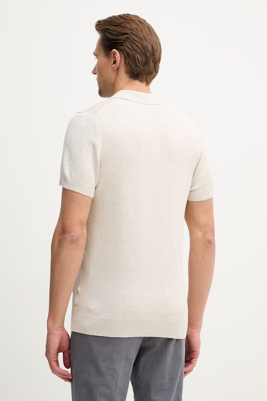 Odzież Lindbergh polo 30.800159 beżowy