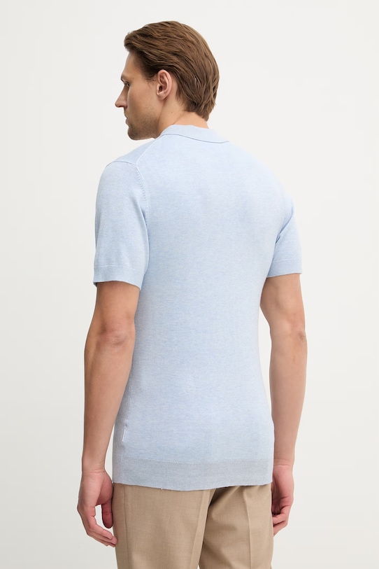 Odzież Lindbergh polo 30.800159B niebieski