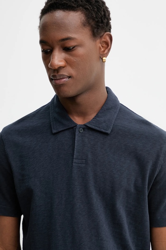 Marc O'Polo polo bawełniane granatowy 5000008482