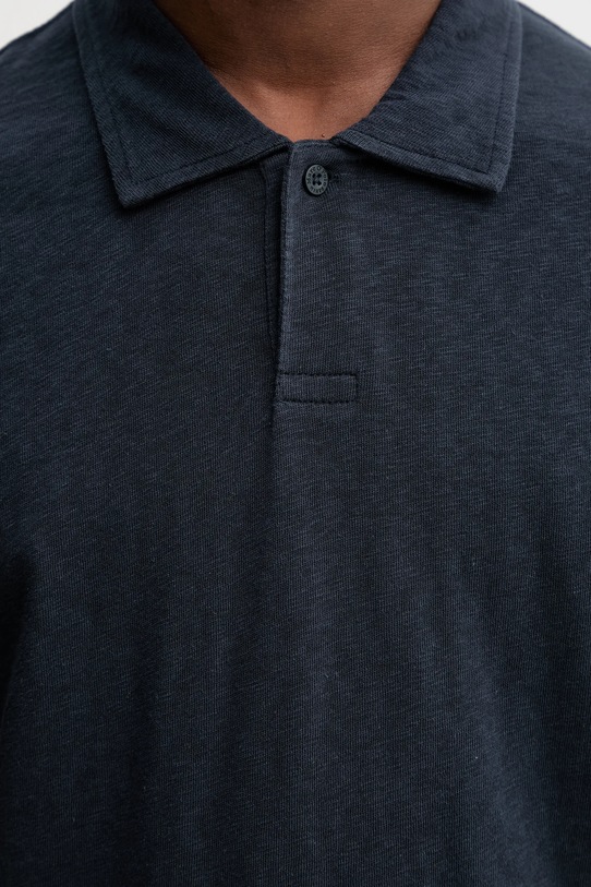 Marc O'Polo polo bawełniane 5000008482 granatowy