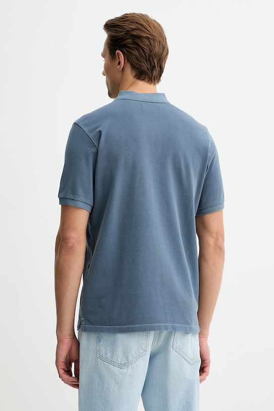 Odzież Marc O'Polo polo bawełniane 5000012660 granatowy