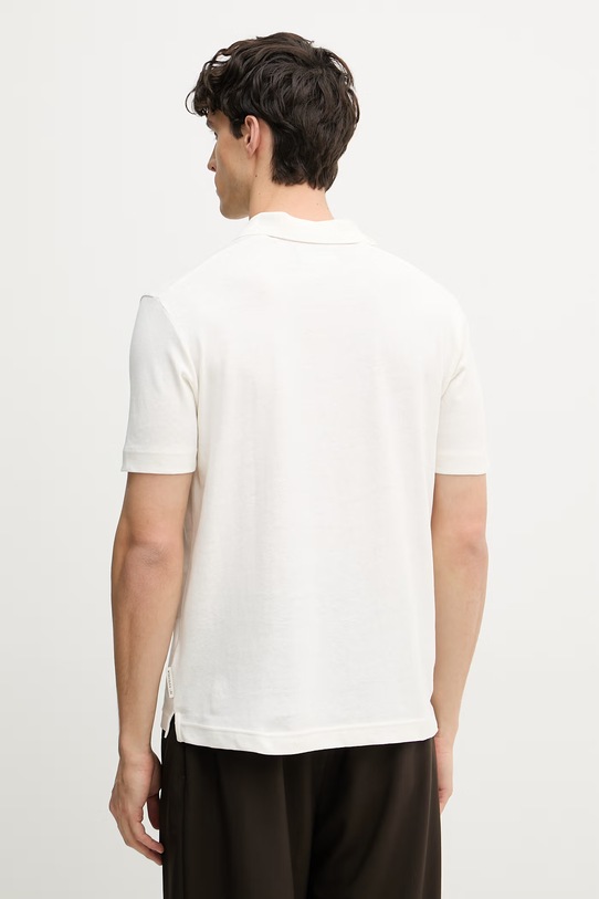 Odzież Marc O'Polo polo męskie z lnem 5000012664 beżowy