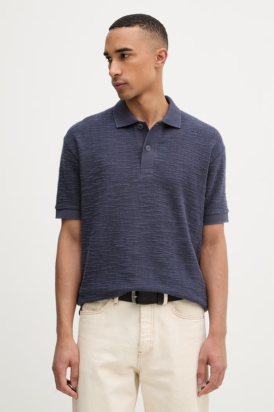 Marc O'Polo polo męskie granatowy 5000012667