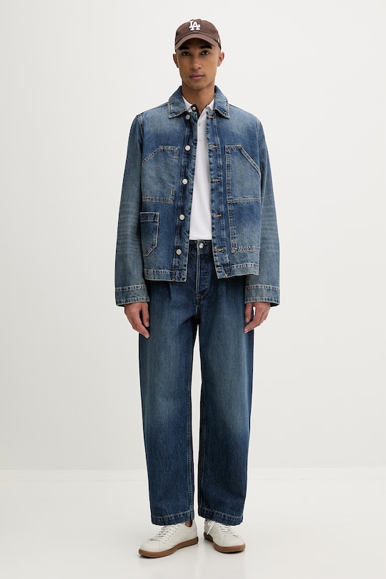 Marc O'Polo polo męskie bawełniane 5000012673 biały SS26