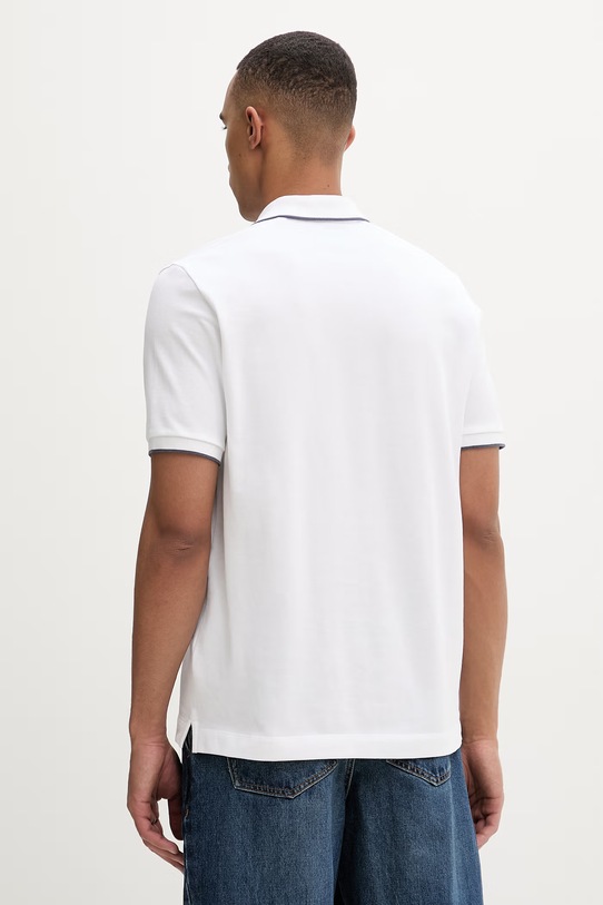 Odzież Marc O'Polo polo męskie bawełniane 5000012673 biały