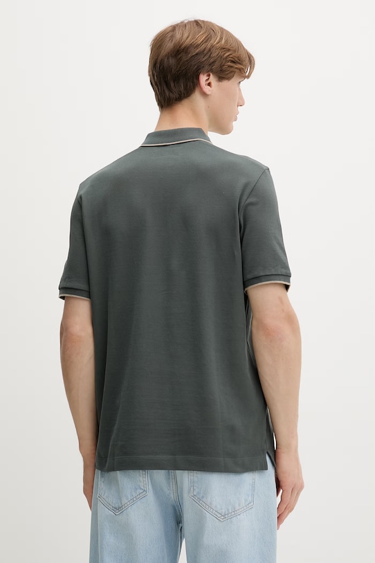Oblečenie Marc O'Polo polo tričko pánske bavlnené 5000012673 zelená
