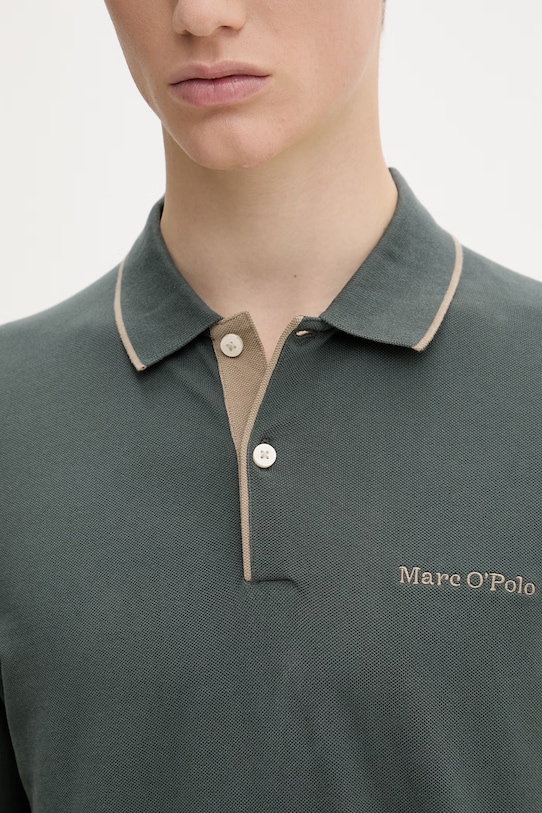 Marc O'Polo polo tričko pánske bavlnené 5000012673 zelená