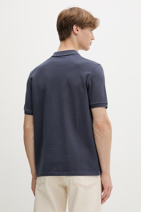 Odzież Marc O'Polo polo męski bawełniany 5000012674 niebieski
