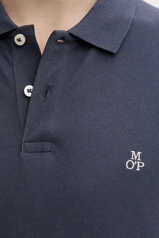 Marc O'Polo polo męski bawełniany 5000012674 niebieski