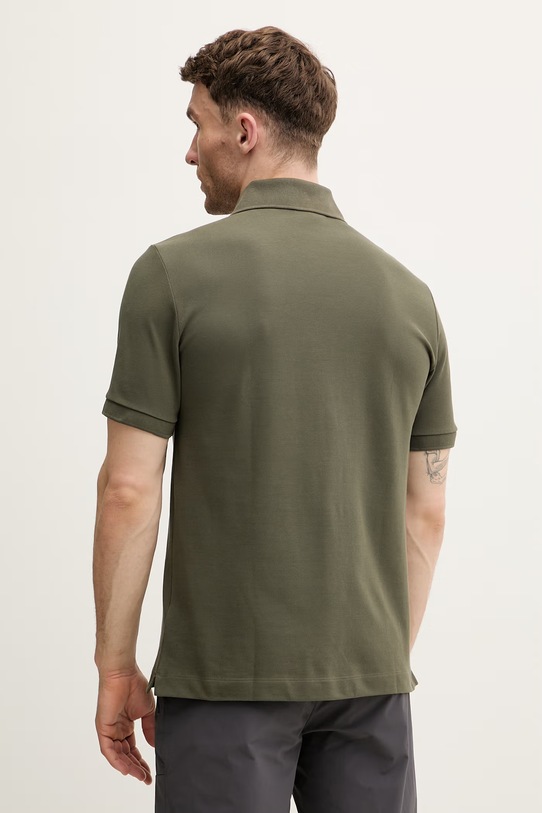 Odzież Fusalp polo męskie bawełniane GERLO J2117 zielony