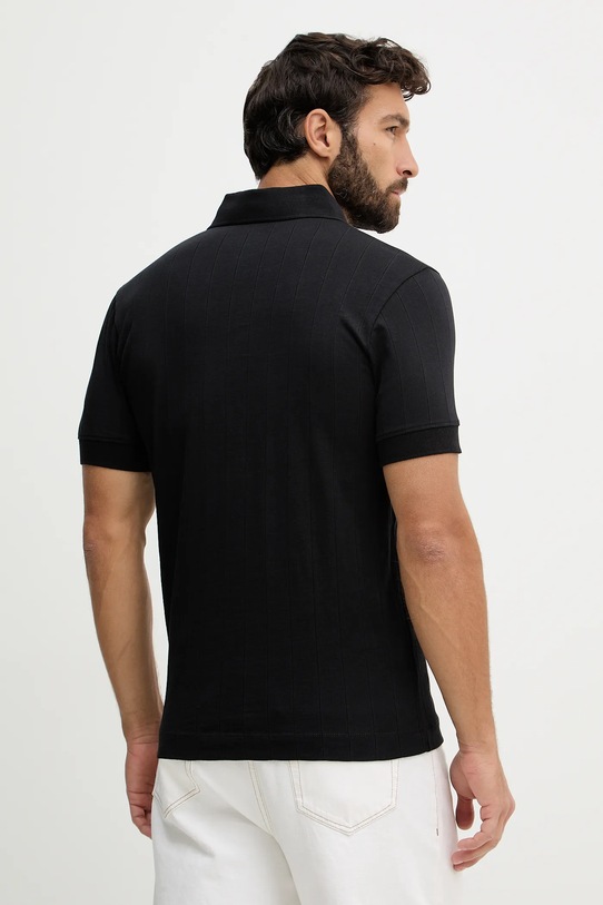 Odzież Lindbergh polo bawełniane 30.404062 czarny