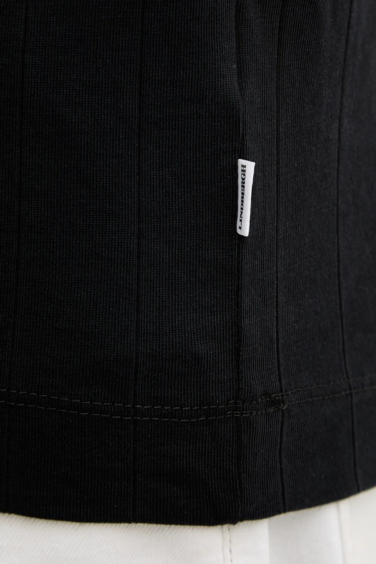 Lindbergh polo bawełniane 30.404062 czarny