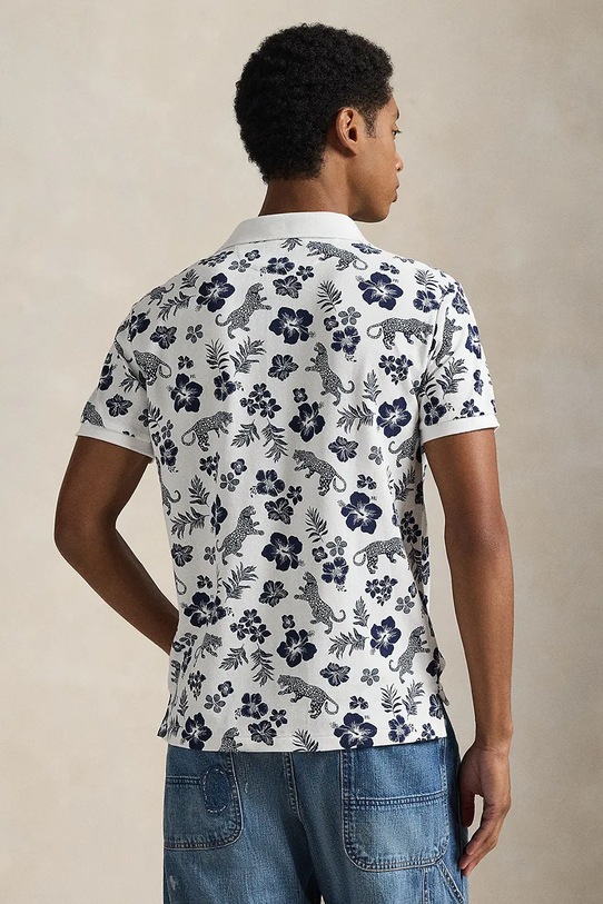 Polo Ralph Lauren polo bawełniane 710B13541 fioletowy SS26